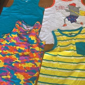 Boys Tank Top 4 pack New size 14/16